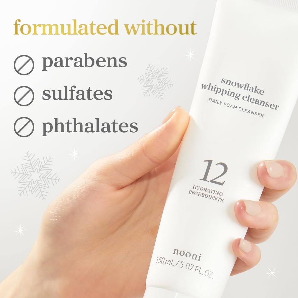 image:imageNOONI Snow Aqua Rice Ceramide Barrier Care Korean Cleansing Oil 676 fl oz6 DoubleCleansing Duo Gift Set Oil Foam