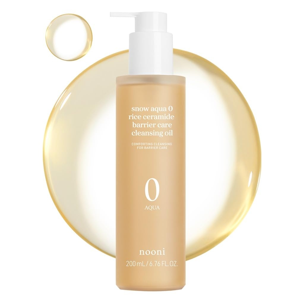 image:imageNOONI Snow Aqua Rice Ceramide Barrier Care Korean Cleansing Oil 676 fl oz5 Rice Cleansing Oil