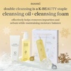 NOONI Snow Aqua Rice Ceramide Barrier Care Korean Cleansing Oil 6.76 fl oz(6. Double-Cleansing Duo Gift Set (Oil & Foam))